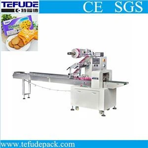 Multifunktionell Commodity Servo Flow Wrap-maskin